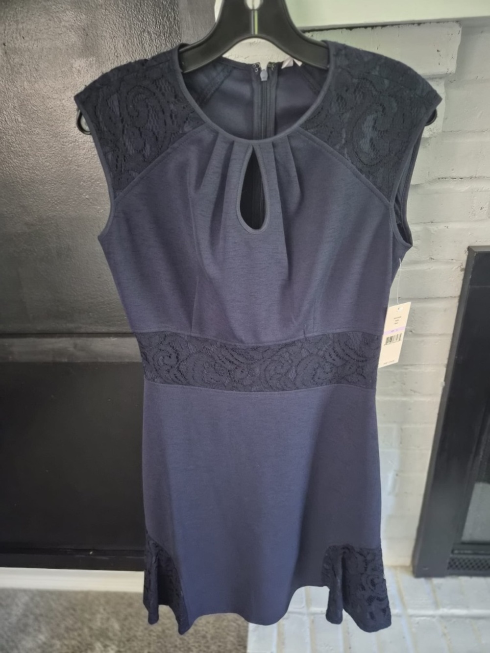 NWT | Nanette Lepore | Dress | Sleeveless | Navy Blue | Size 6